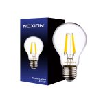 Noxion Lucent LED E27 Birne Fadenlampe Klar 7W 806lm - 822-827 Dim To Warm | Dimmbar - Ersatz für 60W