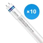Mehrfachpackung 10x Philips LED Röhre T8 MASTER (HF) High Output 20W 2900lm - 830 Warmweiß | 150cm - Dimmbar - Ersatz für 58W