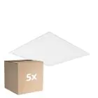 Mehrfachpackung 5x Noxion LED Panel Ecowhite V4.0 28W 3360lm - 830-840-865 CCT | 62x62cm - UGR 